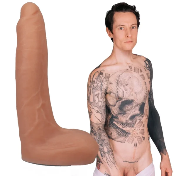 Doc Johnson Owen Gray ULTRASKYN dildo su Vac-U-Lock sistema, 22 cm