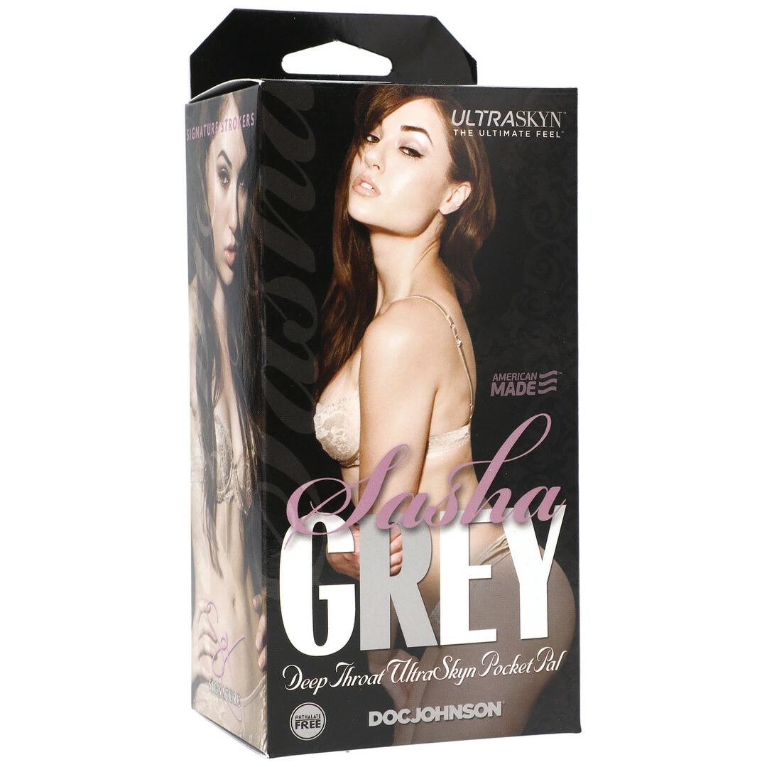 Doc Johnson Sasha Grey ULTRASKYN burnos formos masturbatorius, odos atspalvio