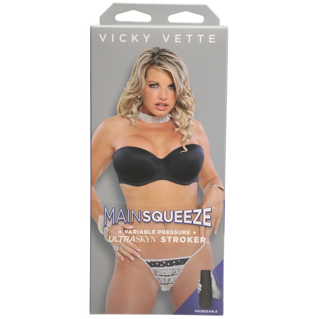 Doc Johnson Main Squeeze Vicky Vette ULTRASKYN masturbatorius su reguliuojamu spaudimu