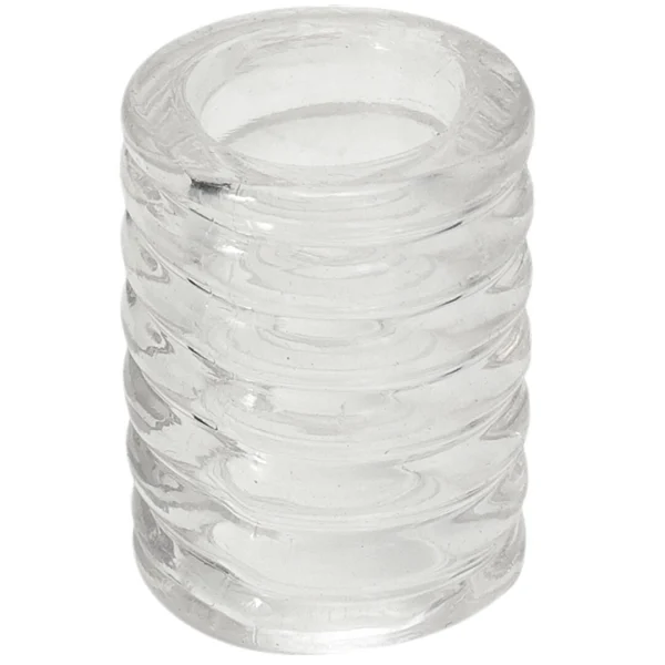 Doc Johnson TitanMen Sil-A-Gel varpos žiedas, juodas