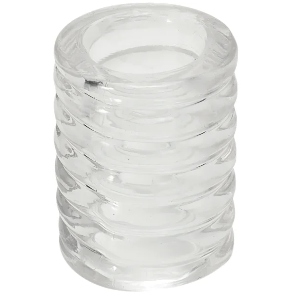 Doc Johnson TitanMen Sil-A-Gel varpos žiedas, juodas