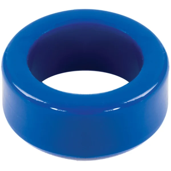 Doc Johnson TitanMen Stretch-To-Fit elastingas varpos žiedas, 2,5 cm skersmens, juodas
