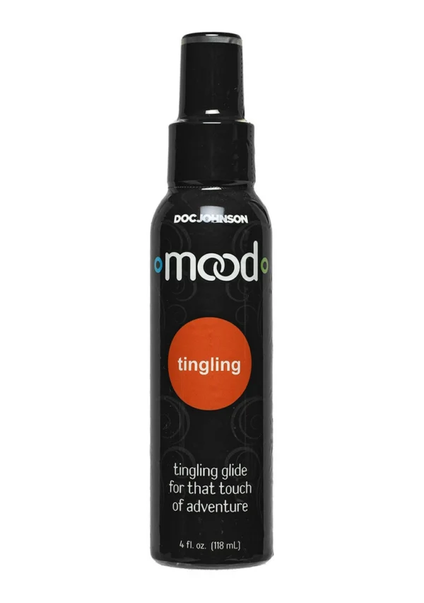 Doc Johnson Mood lubrikantas vandens pagrindu su dilgčiojimo efektu, 120 ml