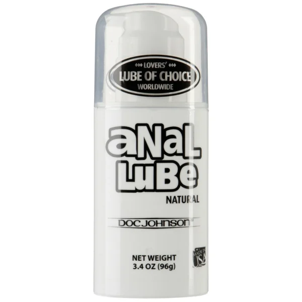Doc Johnson Natural analinis lubrikantas, tirštas gelis su pompa, 100 ml