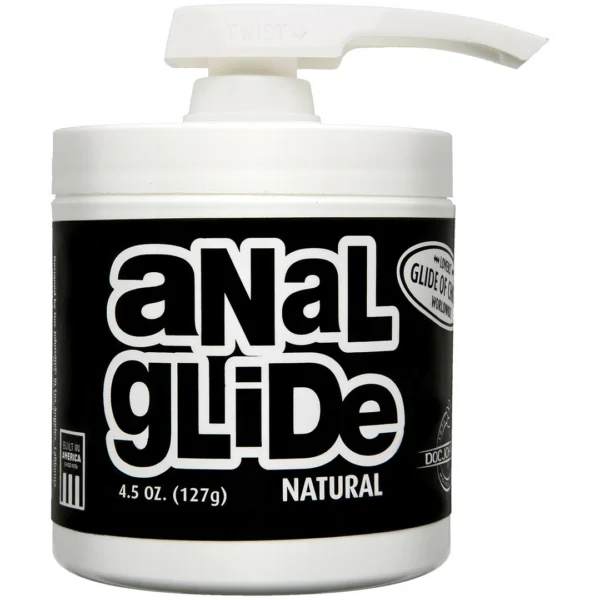 Doc Johnson Natural analinis lubrikantas vandens pagrindu su pompa, 177 ml