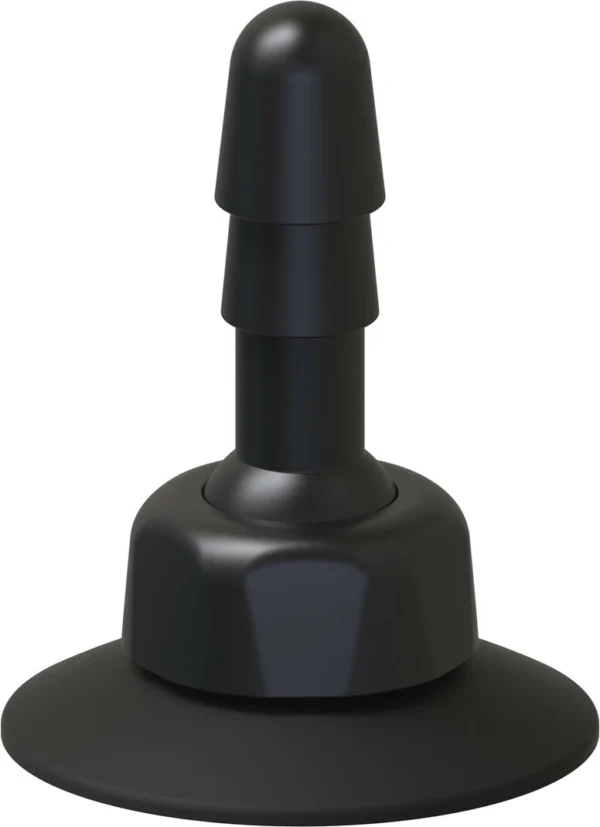 Doc Johnson Vac-U-Lock sukamas 360° siurbtuko pagrindas su jungtimi, 2 dalių komplektas