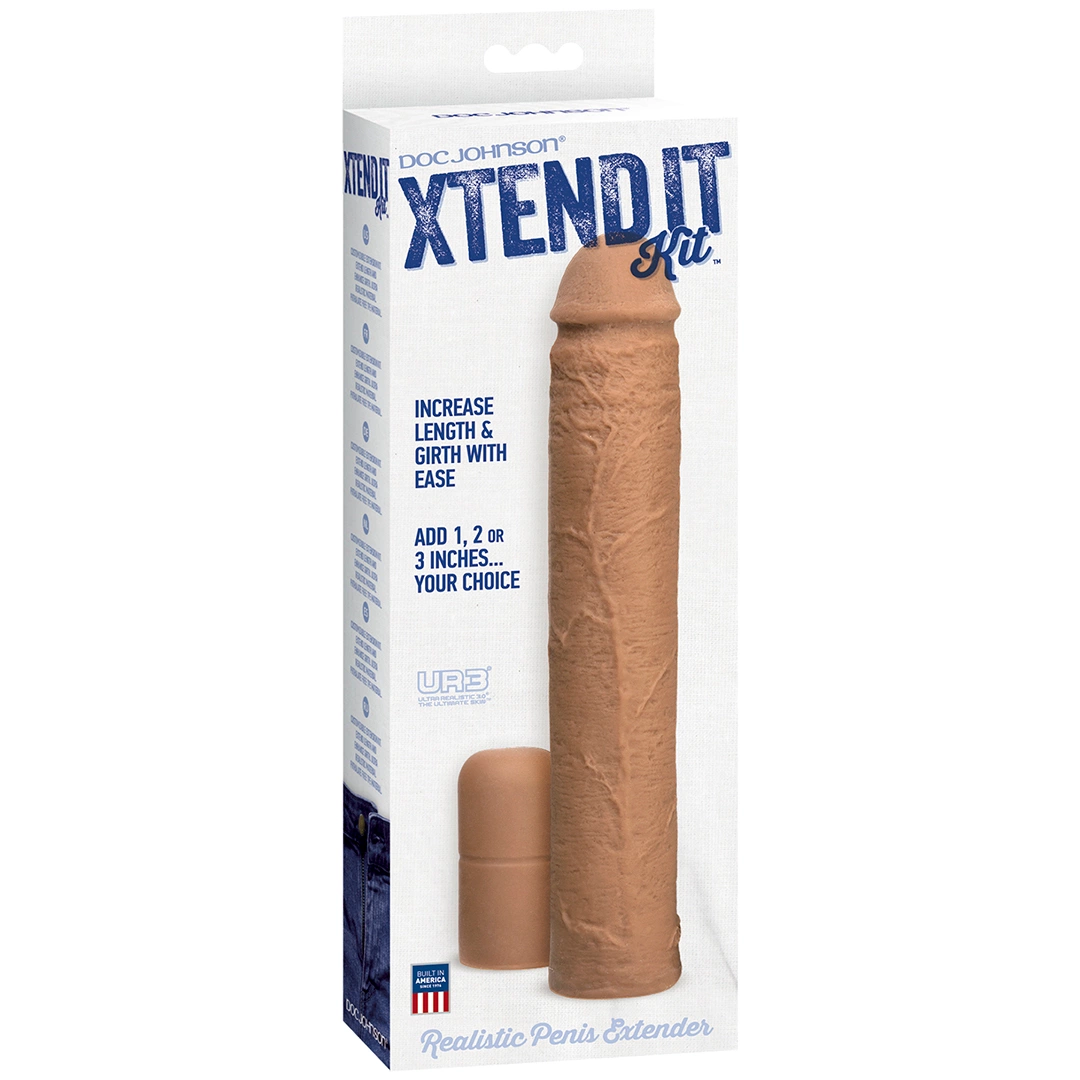 Doc Johnson Xtend It Kit penio antgalio rinkinys, 23 cm