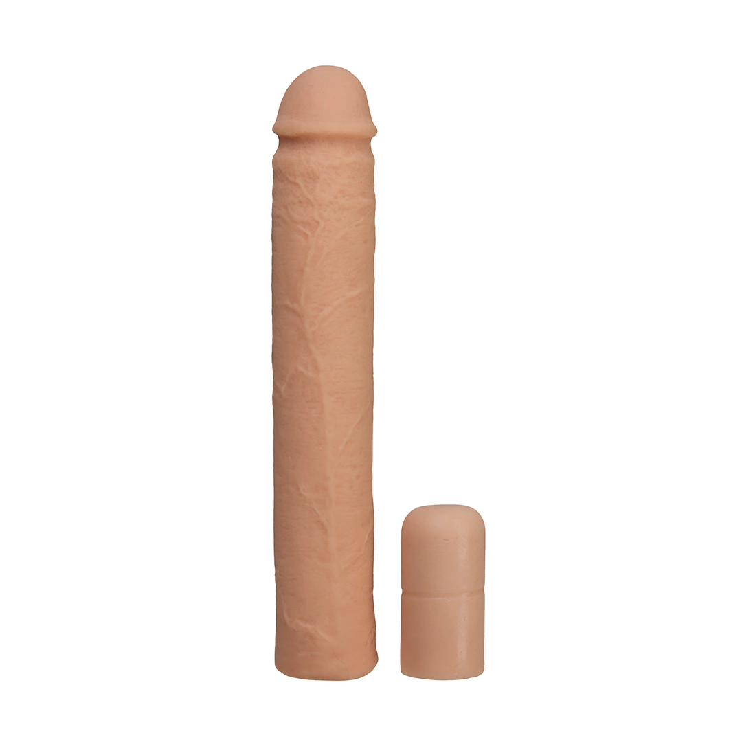 Doc Johnson Xtend It Kit penio antgalis su įdėklu, baltas, 9 col.