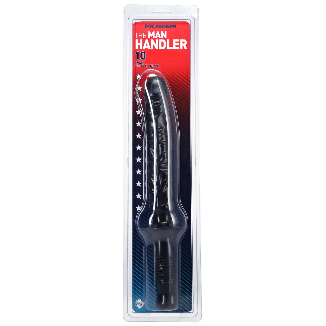 Doc Johnson Manhandler dildo su rankena, PVC, 37 cm