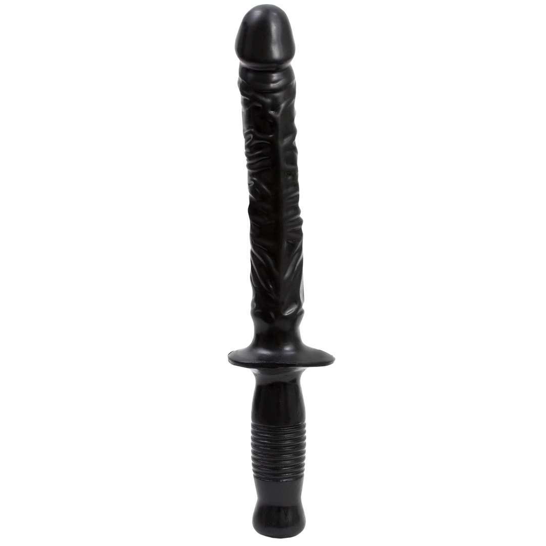 Doc Johnson Manhandler dildo su rankena, PVC, 37 cm