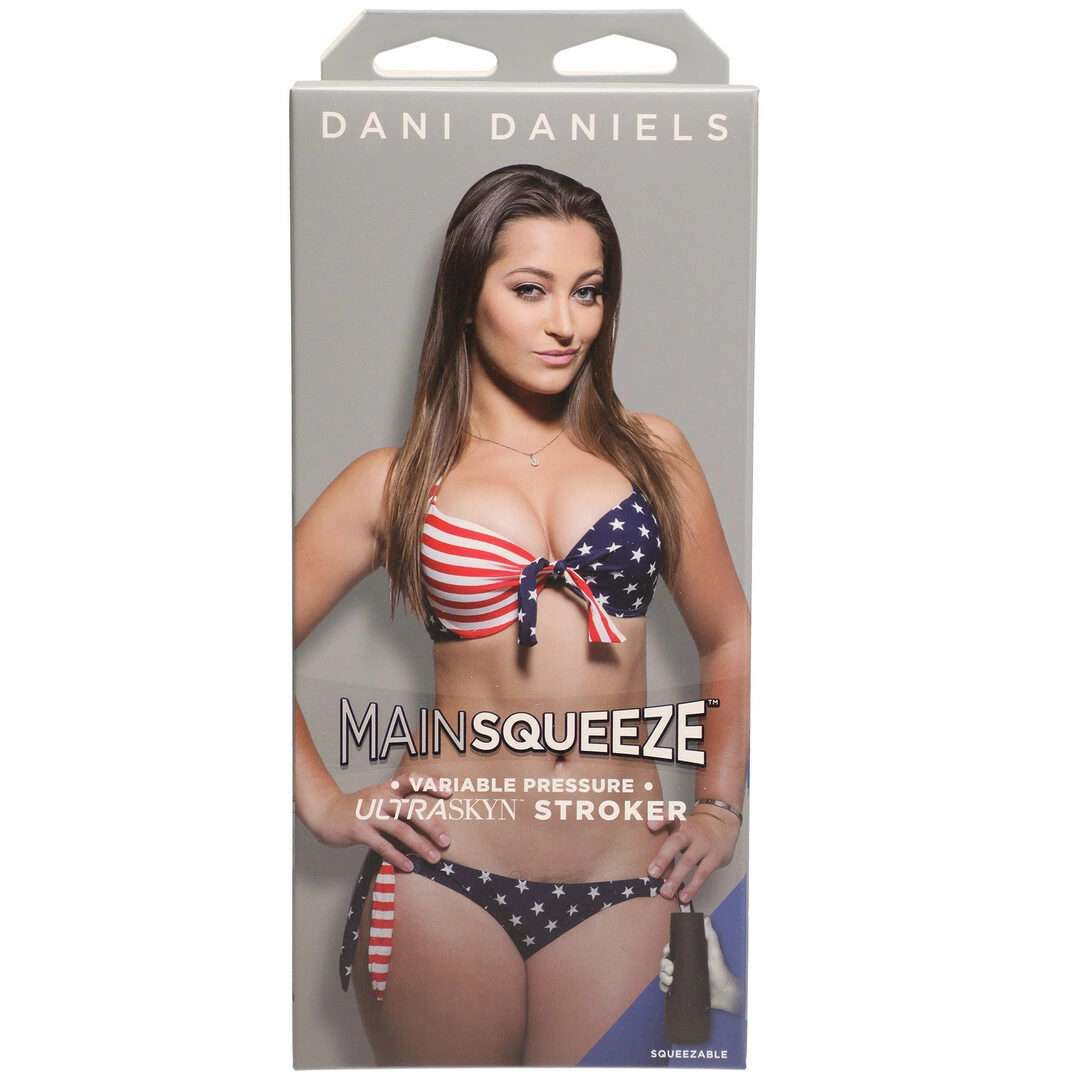 Doc Johnson Main Squeeze Dani Daniels ULTRASKYN masturbatorius su reguliuojamu spaudimu