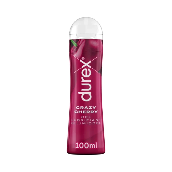 Durex Crazy Cherry lubrikantas vandens pagrindu su vyšnių aromatu, 100 ml
