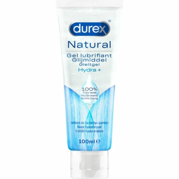 Durex Natural Hydra+ lubrikantas vandens pagrindu, 100 ml