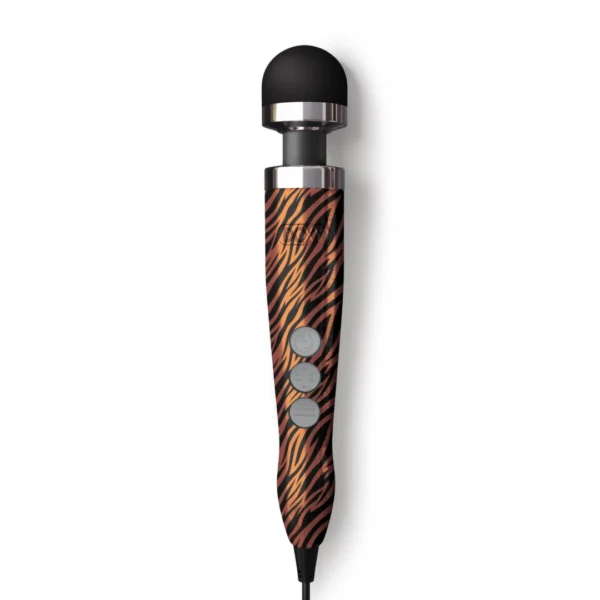Doxy Die Cast 3 wand masažuoklis su laidu, Tiger