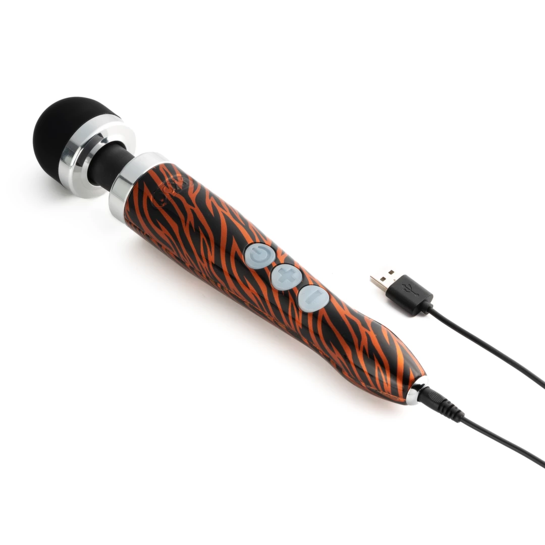Doxy Die Cast 3R belaidis wand masažuoklis, Tiger