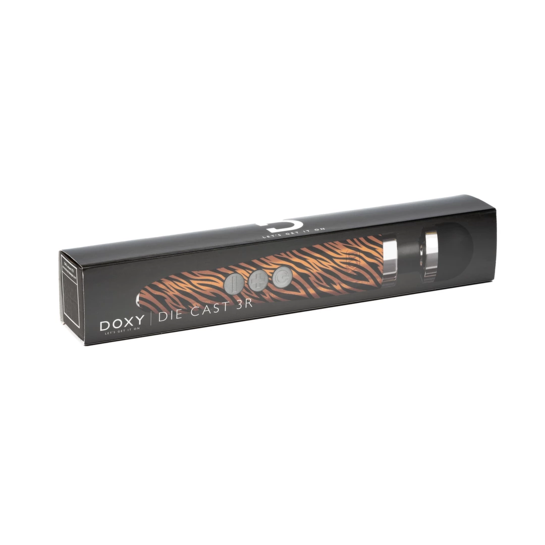 Doxy Die Cast 3R belaidis wand masažuoklis, Tiger