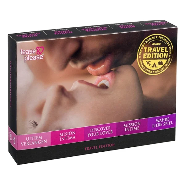 Tease & Please Discover Your Lover Travel Edition žaidimas poroms