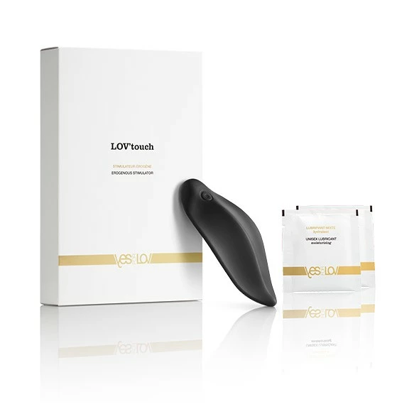 YESforLOV LovTouch vibratorius iš silikono, įkraunamas per USB, rožinis