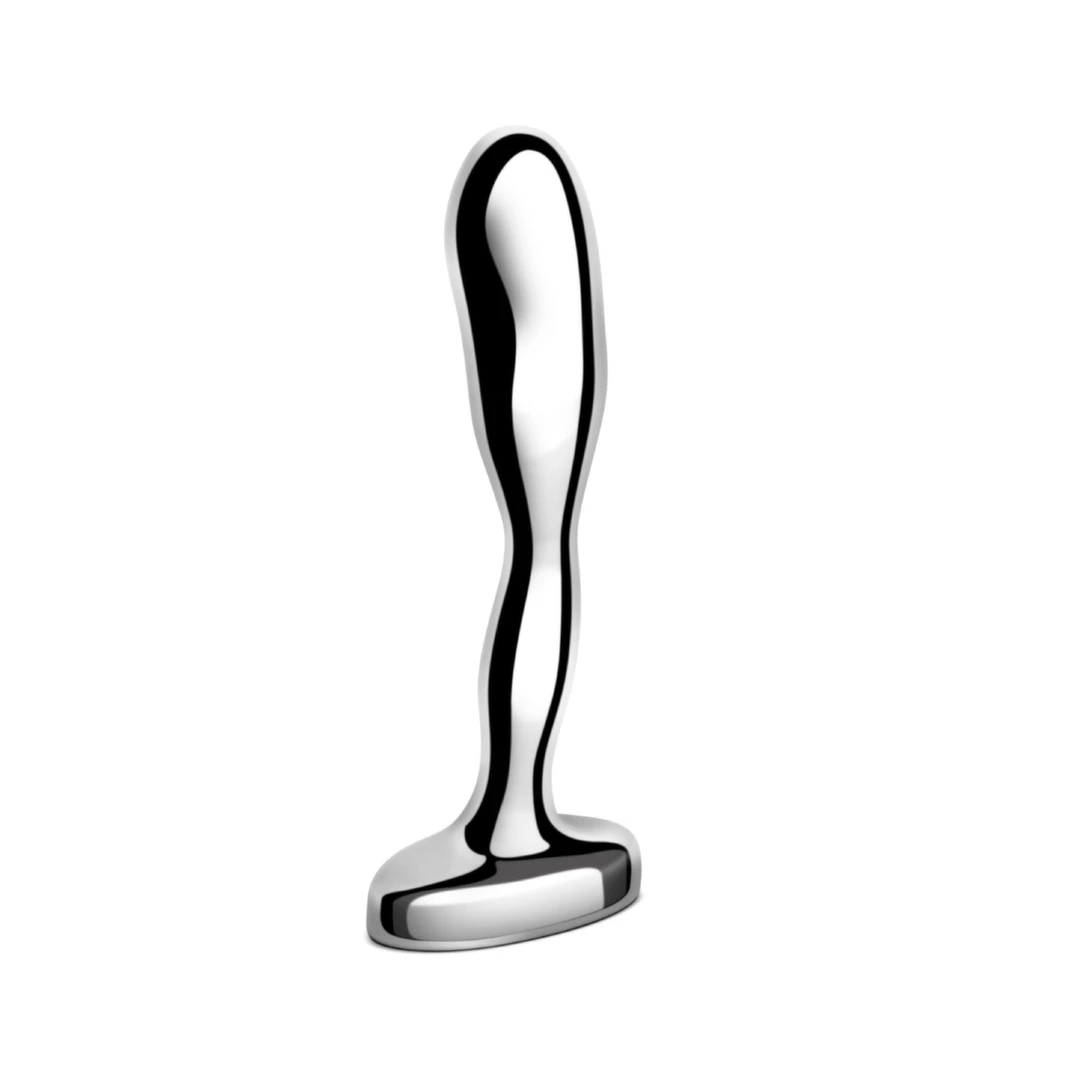 b-Vibe prostatos masažuoklis iš nerūdijančio plieno, M