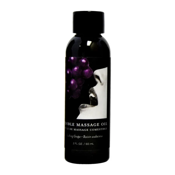 Earthly Body masažo aliejus su kanapių sėklų aliejumi, 60 ml