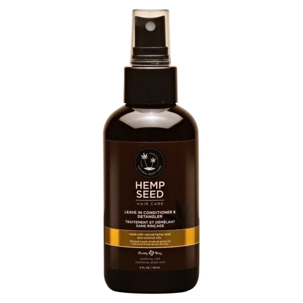 Earthly body nenuplaunamas plaukų kondicionierius su kanapių sėklų aliejumi, 118 ml