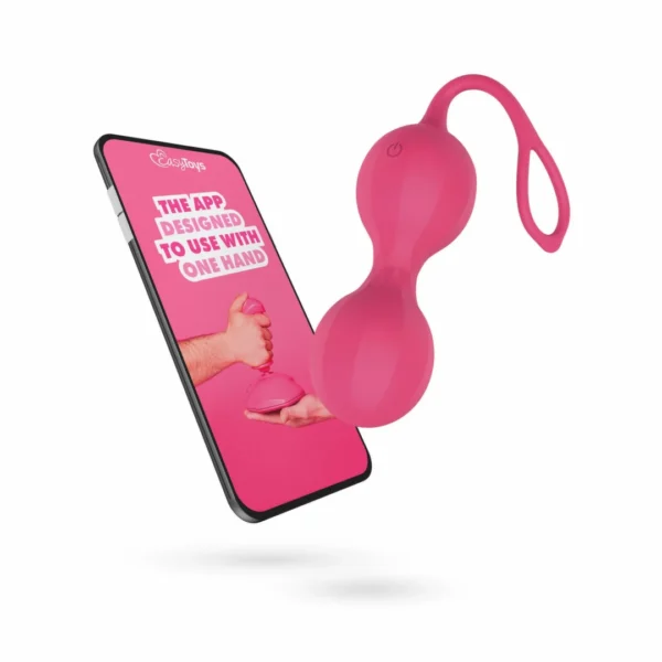 EasyConnect Stella vibruojantys Kėgelio kamuoliukai, valdomi programėle