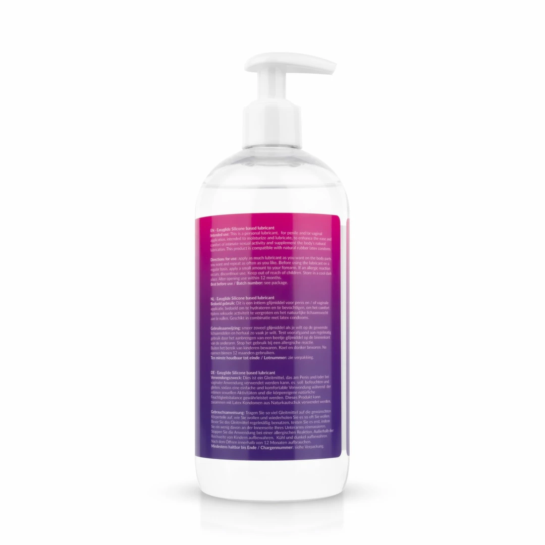 EasyGlide lubrikantas silikono pagrindu, bespalvis ir bekvapis, 500 ml