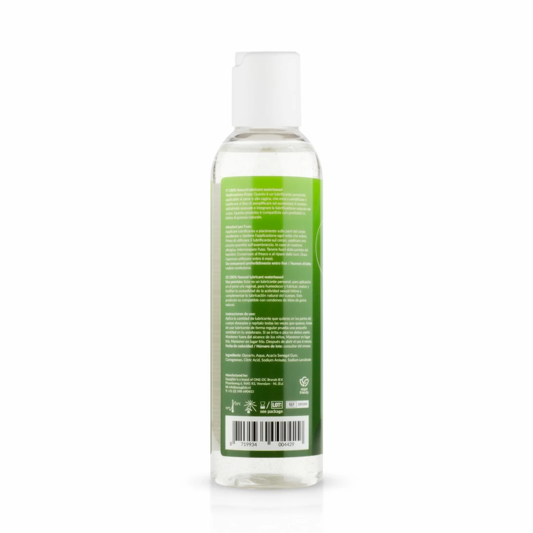 EasyGlide Natural lubrikantas vandens pagrindu, bekvapis, 150 ml