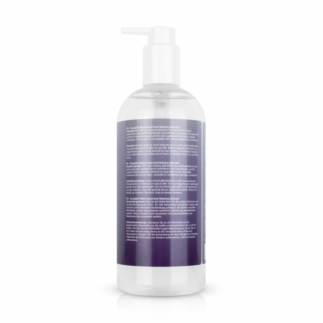 EasyGlide Anal Relaxing gelis vandens pagrindu su ramunėlėmis ir mėtomis, 500 ml