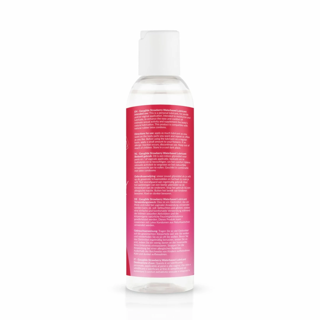 EasyGlide lubrikantas vandens pagrindu su braškių skoniu, 150 ml