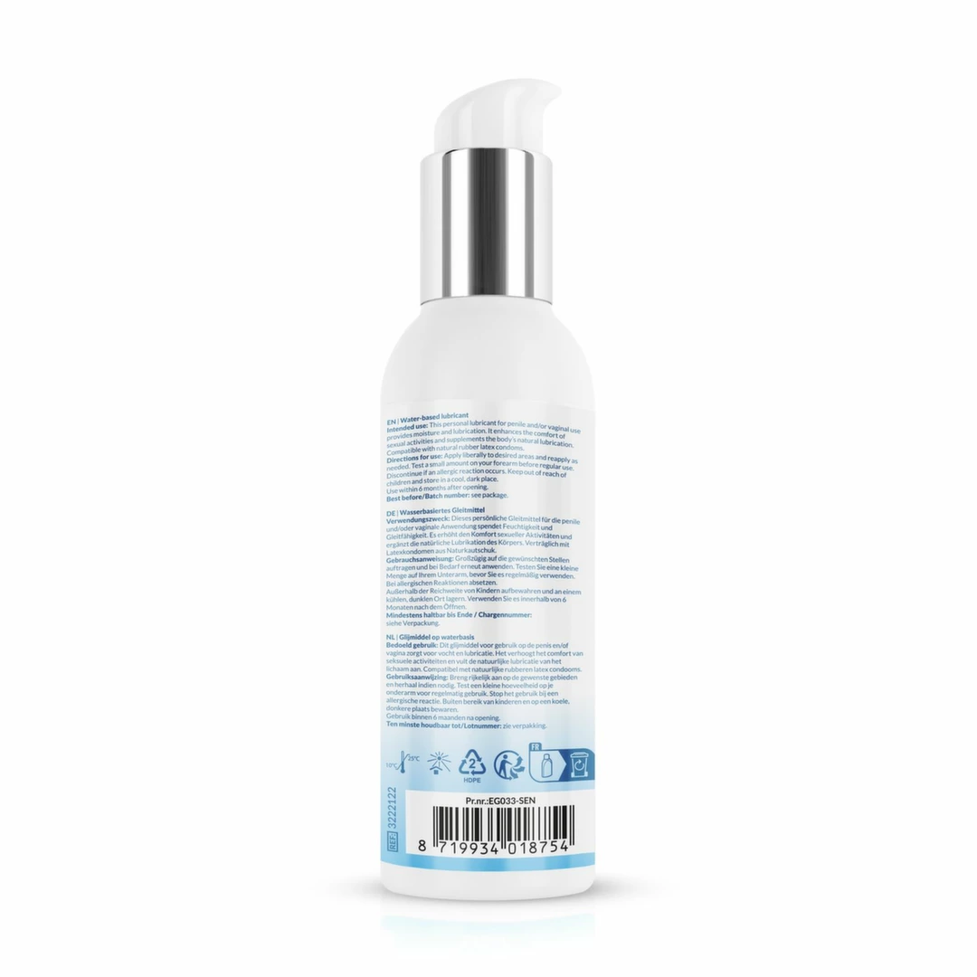EasyGlide Sensitive lubrikantas vandens pagrindu jautriai odai, 150 ml