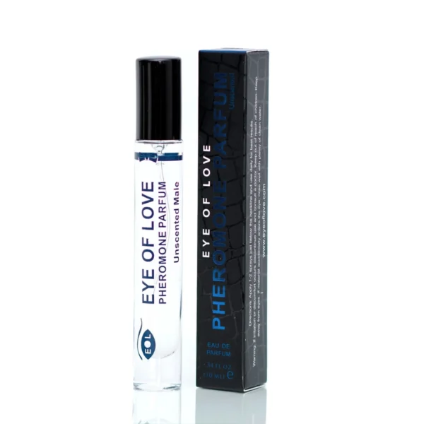 Eye of Love bekvapis kūno purškiklis vyrams su feromonais, 10 ml