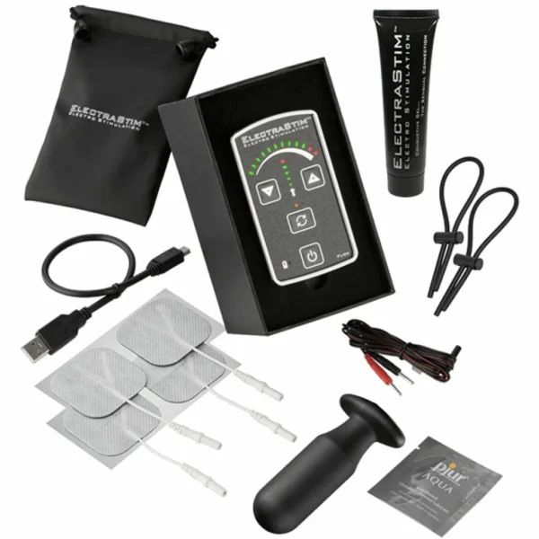 ElectraStim EM60-M Flick elektrostimuliacijos rinkinys su zondu ir žiedais