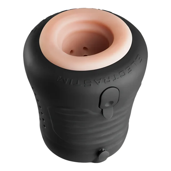 ElectraStim Jack Socket masturbatorius elektrostimuliacijai, juodas