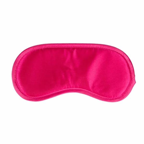 Easytoys satininis akių raištis su elastine juostele, rožinis