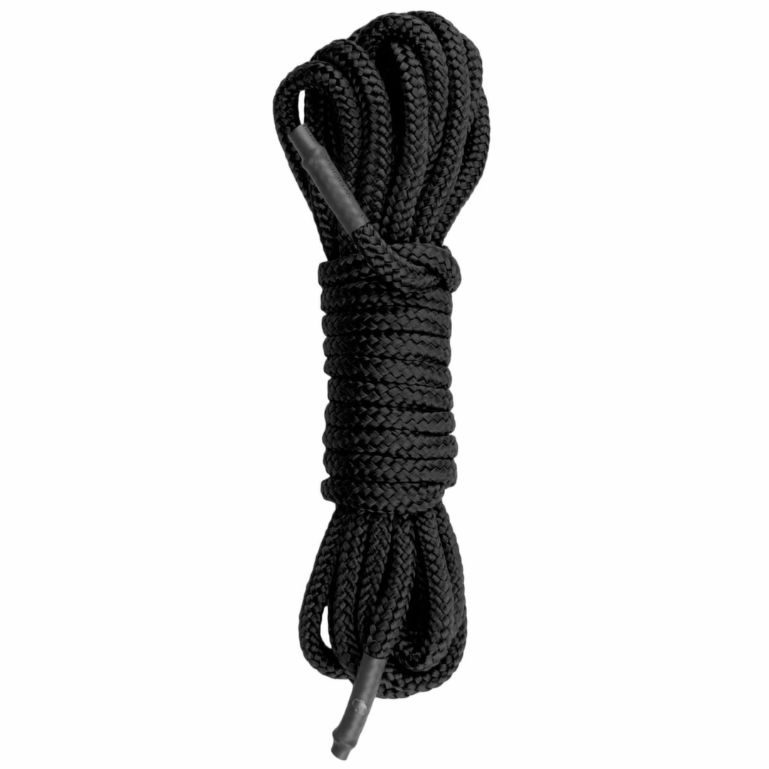 Easytoys nailoninė surišimo virvė, 10 m, juoda
