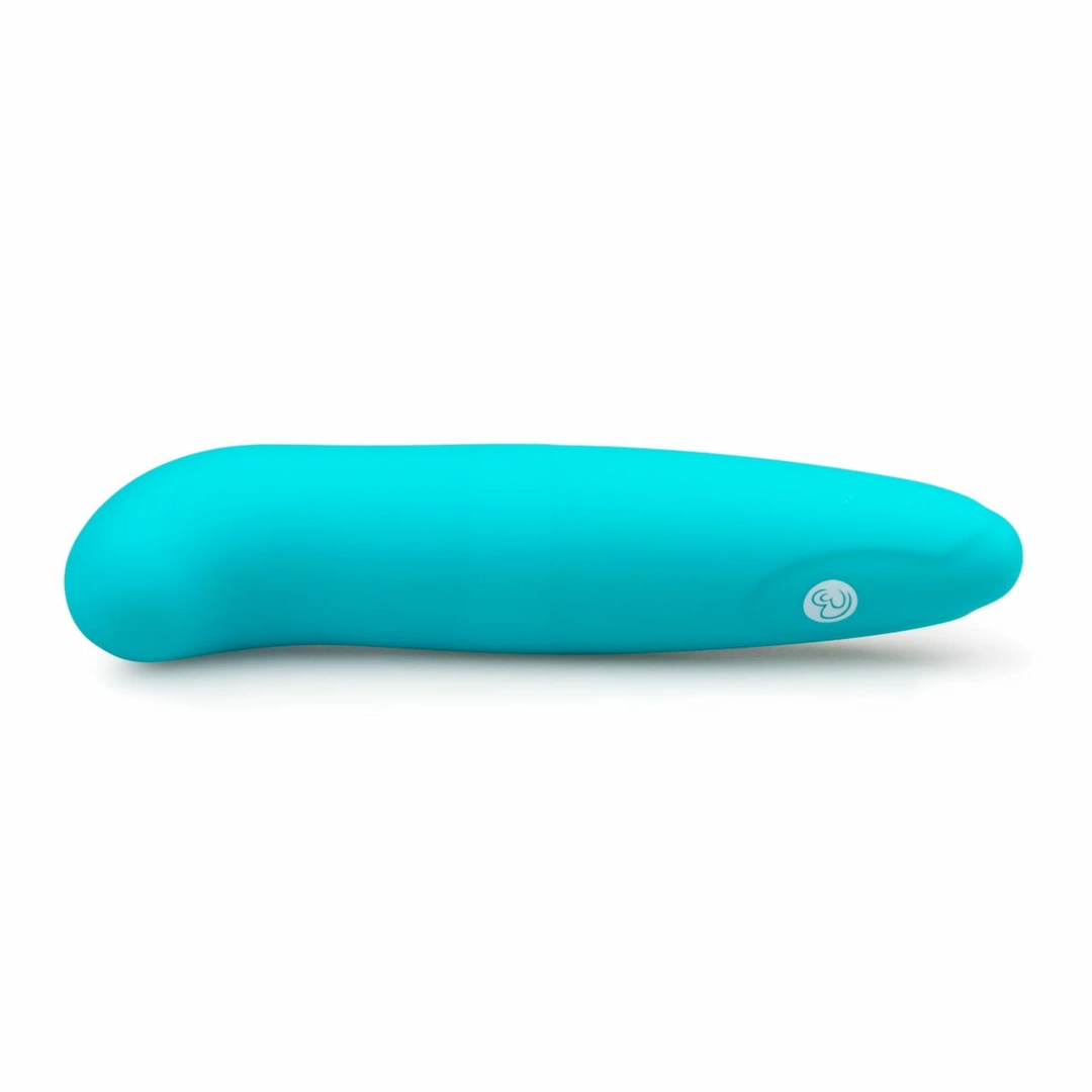 Easytoys G taško vibratorius su lenktu galiuku, atsparus vandeniui, turkio spalvos