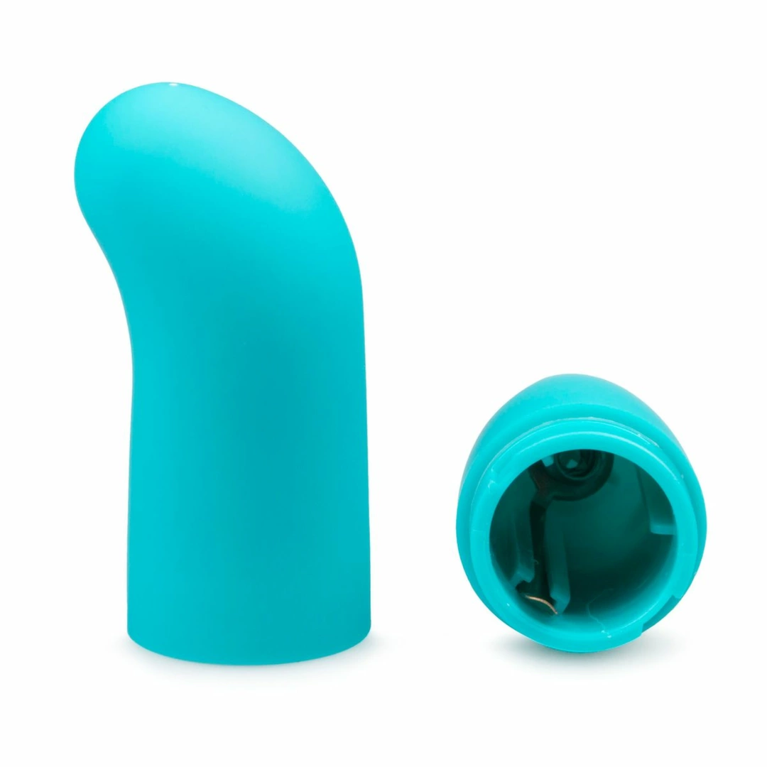 Easytoys G taško vibratorius su lenktu galiuku, atsparus vandeniui, turkio spalvos