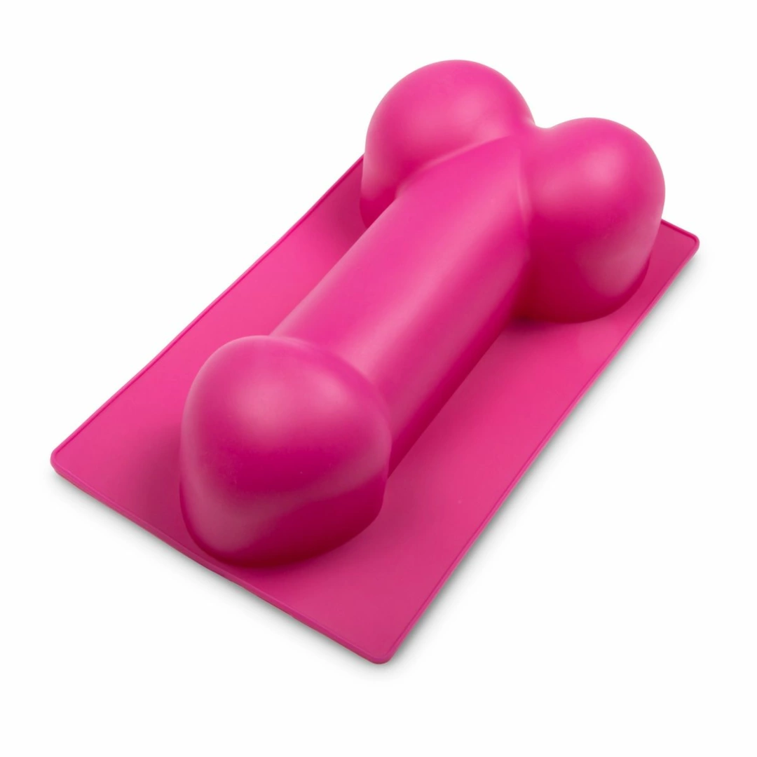 Easytoys silikoninė kepimo forma netikėto pavidalo, rožinė