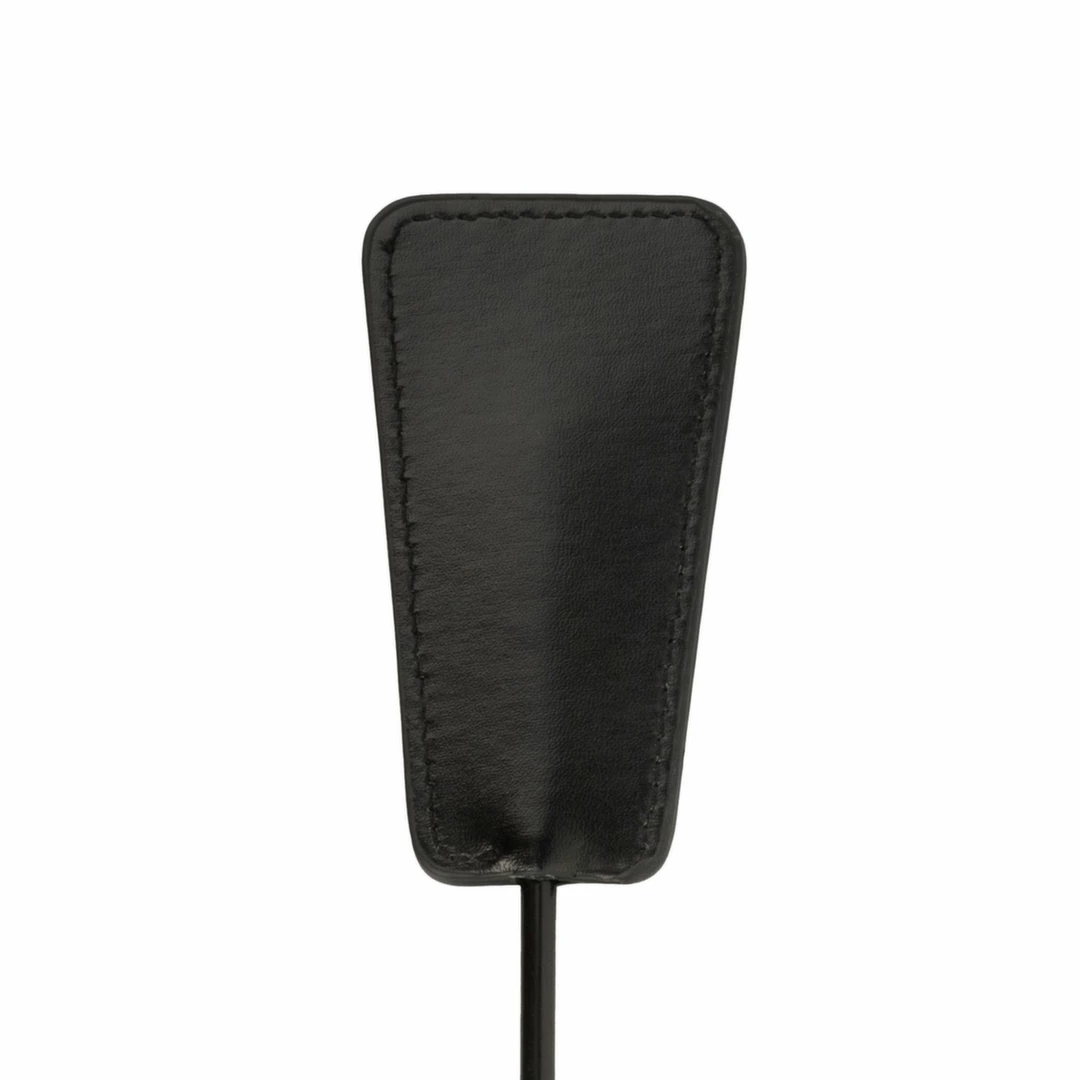 Easytoys dvipusis botagas su plunksnomis, juodas, 39 cm