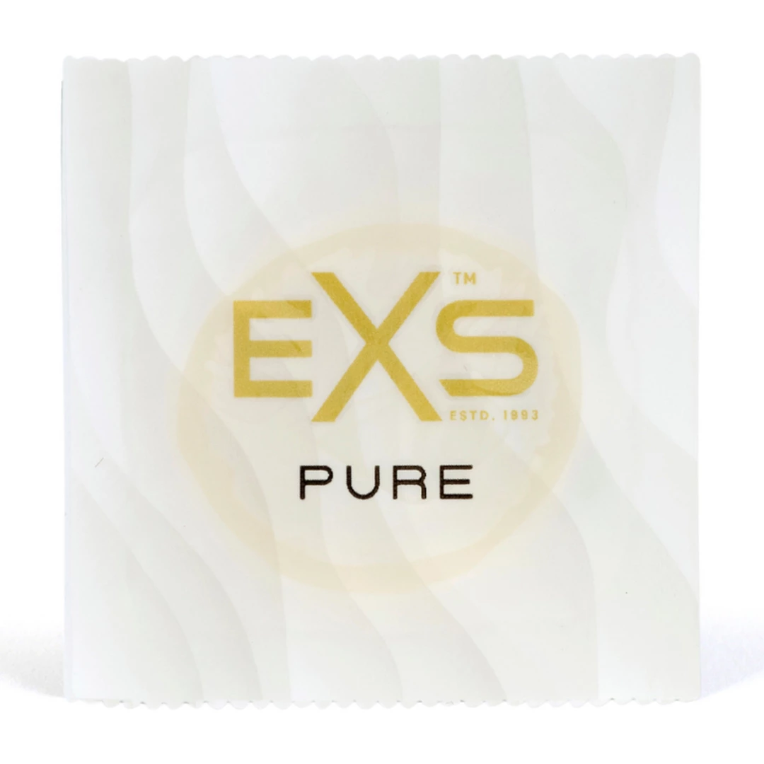 EXS Pure itin ploni prezervatyvai, 53 mm, 48 vnt.