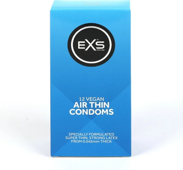 EXS Air Thin latekso prezervatyvai, 56 mm, 12 vnt.