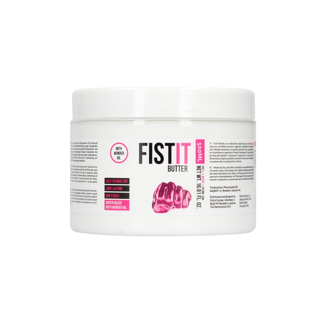 Fist It by Shots Sliding Butter lubrikantas vandens pagrindu, 500 ml