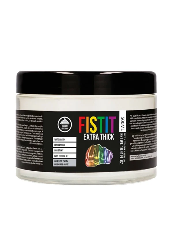 Fist It by Shots Rainbow tirštas lubrikantas vandens pagrindu, 500 ml