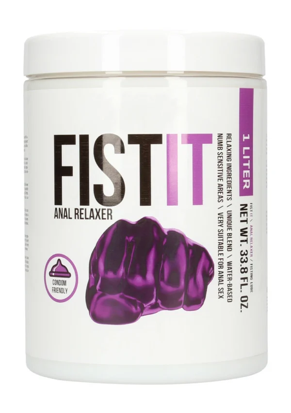 Fist It lubrikantas vandens pagrindu masažui ir komfortui, 1000 ml