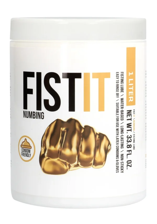 Fist It lubrikantas vandens pagrindu, 1000 ml, be kvapo