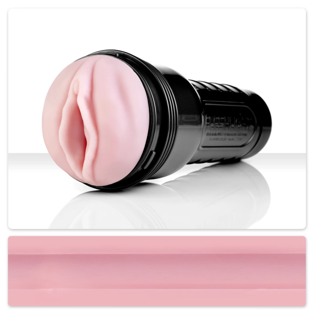 Fleshlight Pink Lady Original klasikinis masturbatorius, SuperSkin, 25,5 cm