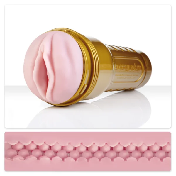 Fleshlight Pink Lady Stamina Training Unit masturbatorius, SuperSkin, 25,5 cm