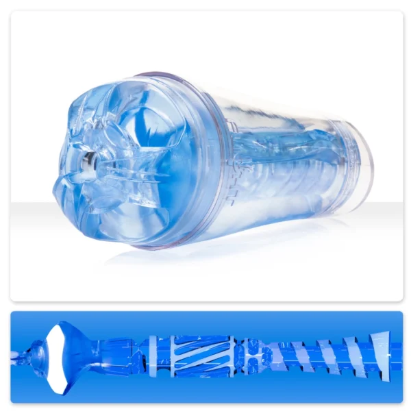 Fleshlight Flight Commander masturbatorius su SuperSkin medžiaga, juodas