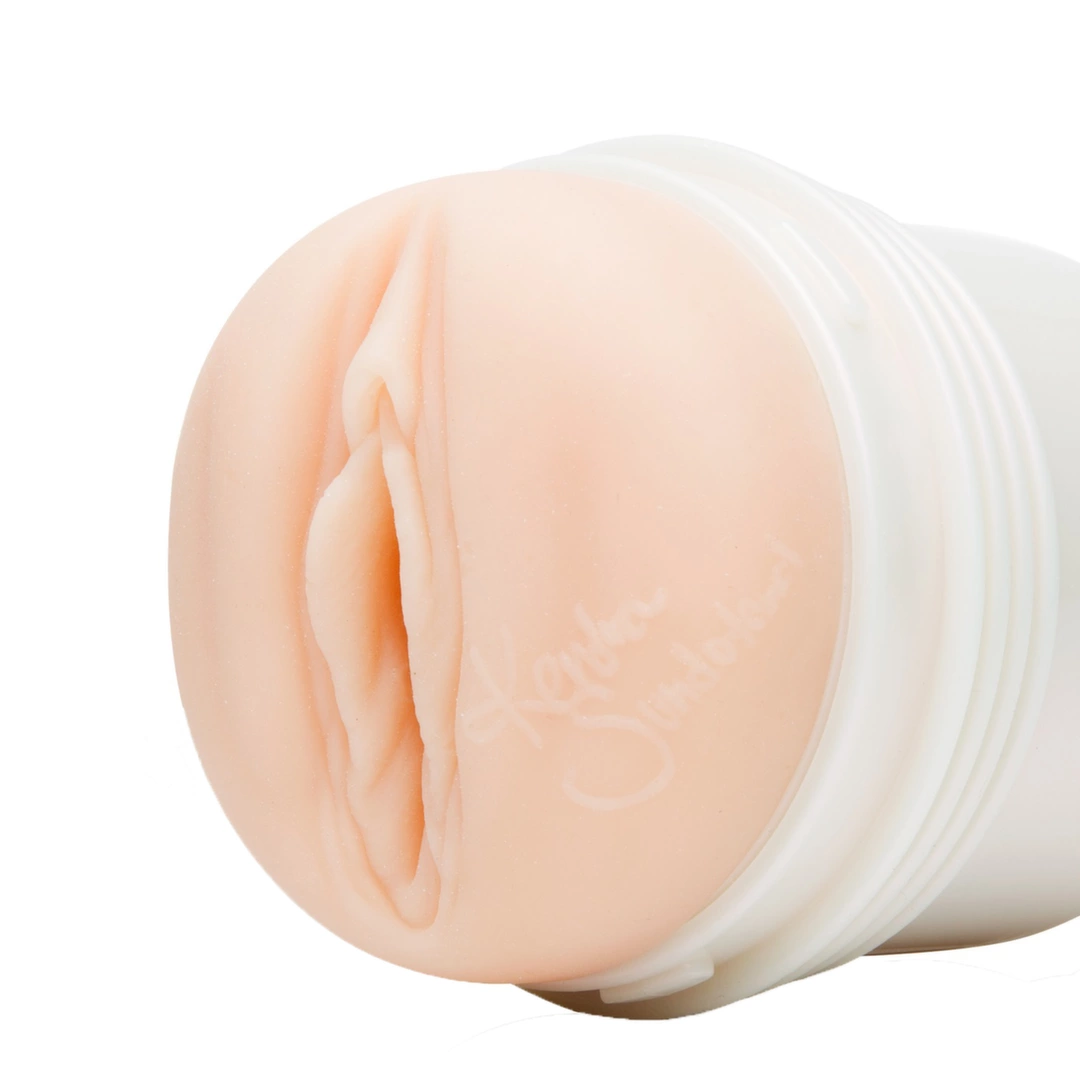 Fleshlight Girls Kendra Sunderland Angel masturbatorius, SuperSkin, perlamutro korpusas